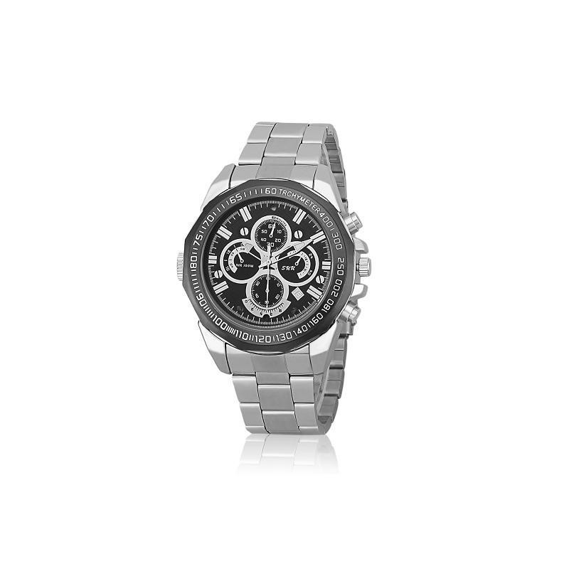 Metalen Horloge met Full HD Camera, Nachtzicht en Ingebouwde Microfoon