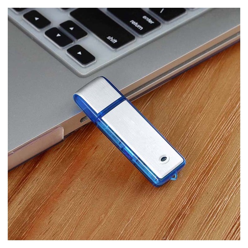 Dictafoon audiorecorder usb-sleutel 20 uur batterijduur