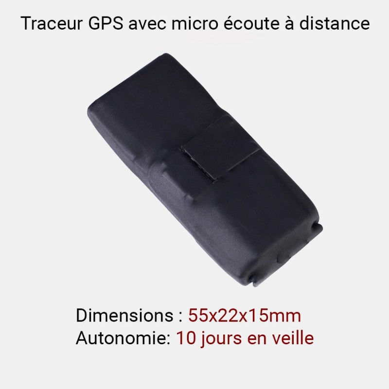 Mini GPS tracker met afstandsbediening microfoon 10 dagen