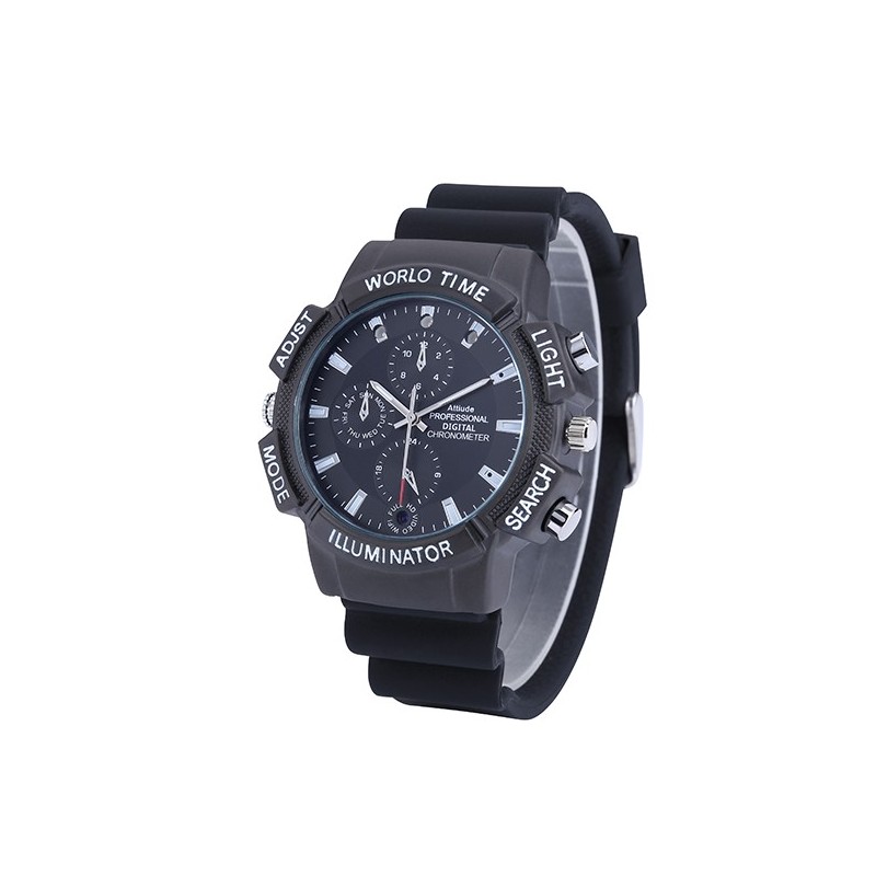 Watch Full HD sports spy camera up to 2 hours