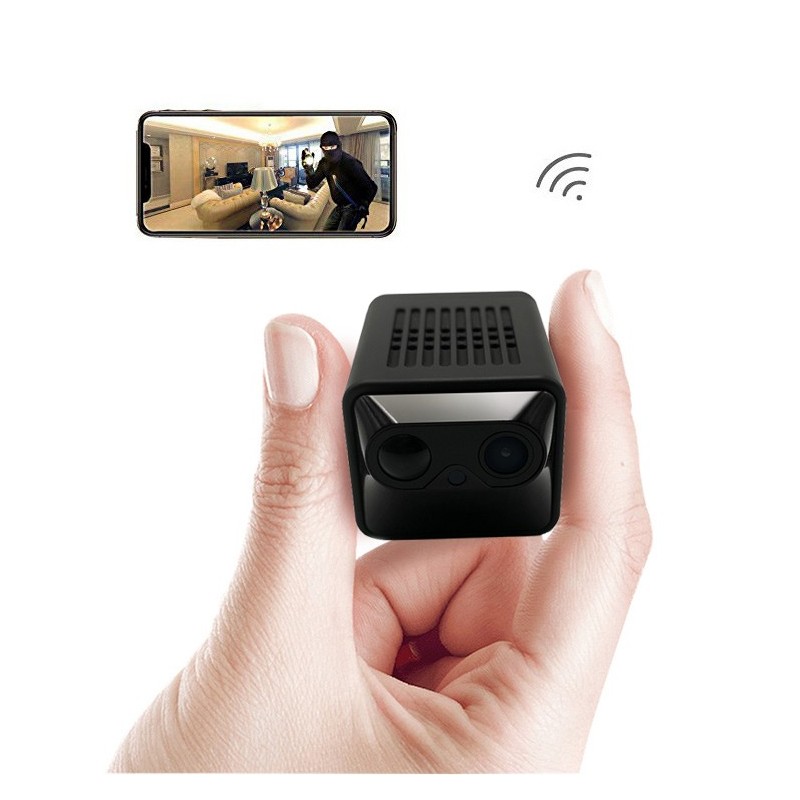 WIFI camera op afstand aangesloten zeer lange batterijduur 1 jaar PIR bewegingsdetectie