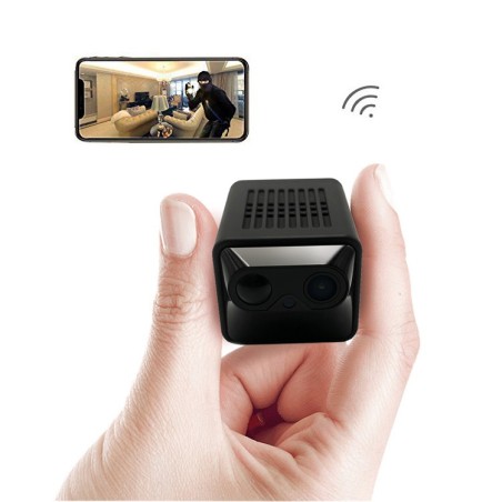 WIFI camera op afstand aangesloten zeer lange batterijduur 1 jaar PIR bewegingsdetectie